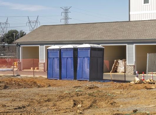 construction porta potties offers various types of portable toilets that are specifically designed for job sites